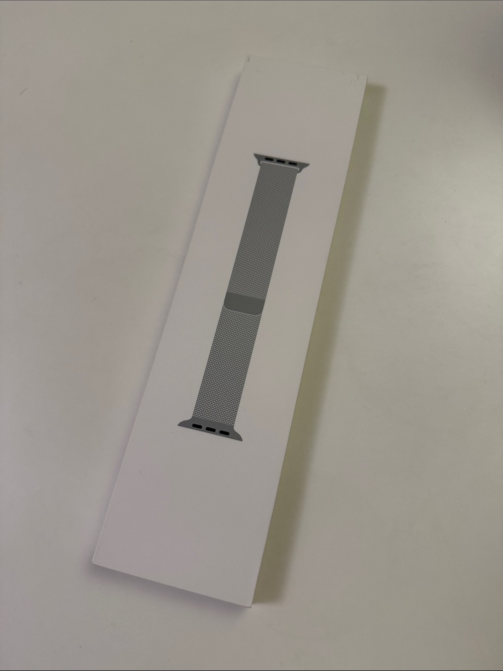 Apple Silver Milanese Loop Watch Band